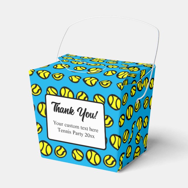 Roligt för tennis-partiaffär med anpassningsbar presentaskar (Framsidan Sidan)