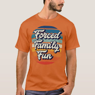 Roligt för tvångsmässig familj t shirt