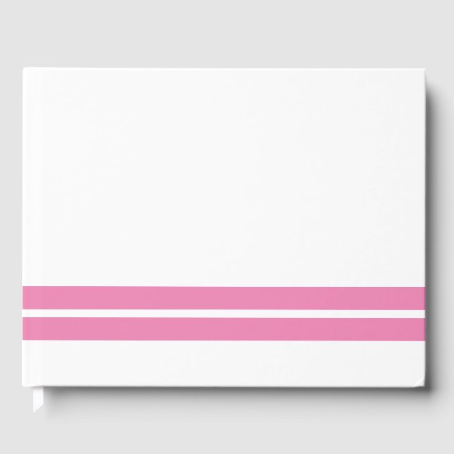 Roligt Förfinad Rosa Tvillingbas Tävla Rand vid vi Gästböcker (Framsida)