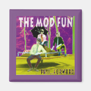 ROLIGT förgånget framåt bäst för MOD av CD konst Magnet