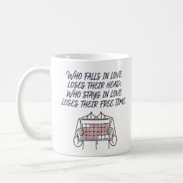 Roligt förhållande -Kalender & Tid Illustration Kaffemugg