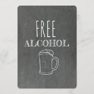 Roligt förslag för fri för alkohol   MAN för Inbjudningar