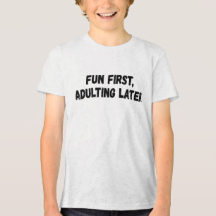 Roligt först senare t shirt