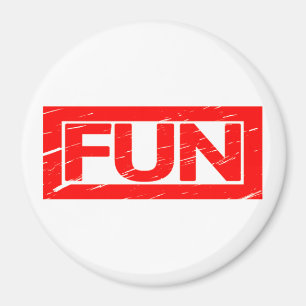 Roligt Frimärke Magnet