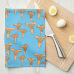 Roligt Fungi Chanterelle MushRumi Mönster Kökshandduk<br><div class="desc">Hoppas du gillar den här designen. Lägg till en egen text eller ändra färg. Kolla i min butik efter mer passande artiklar som badhanddukar,  filtar,  kuddar,  klistermärken,  mugg,  kort,  papperspapper och annat mönster. Tack för att du shoppar med mig! Om du vill ha någon anpassningsbar,  så säg till!</div>