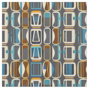 Roligt, Funky, Modern Fabric i mitten av århundrad Tyg