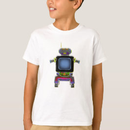 Roligt, funky och retrolätt skjorta t shirt