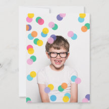 Roligt-fylld konfetti Shower Barns födelsedag Part