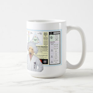 Roligt fysiklabb kaffemugg
