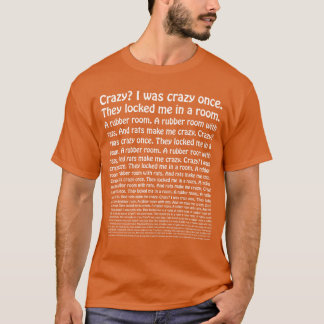 Roligt Galen Jag Var Galen En Gång Meme Sarcastic T Shirt