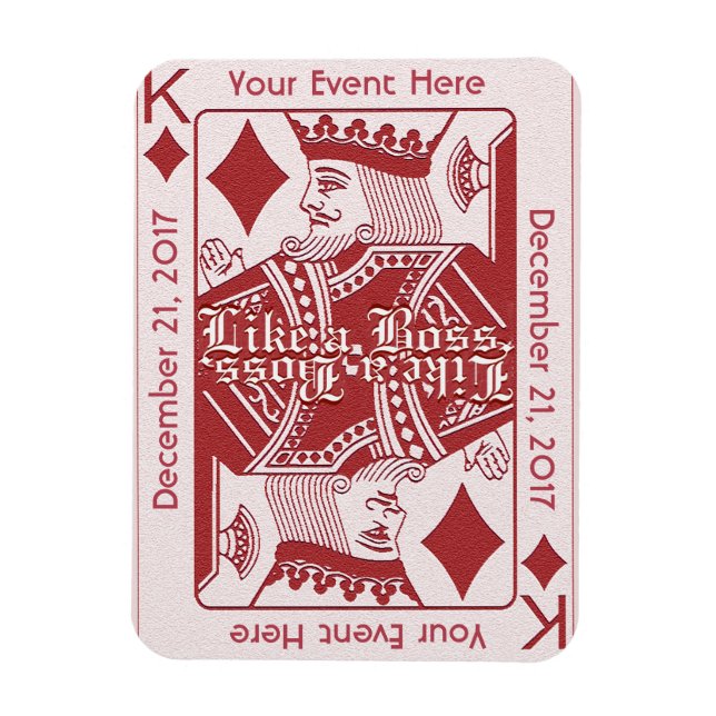 Roligt Game Night Party Magnet (Vertikal)