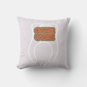 Roligt Game Over Kudde