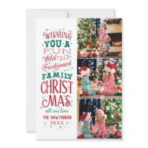 Roligt Gamla Fashienade familjejul tre-foto