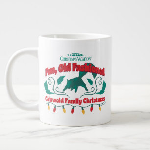 Roligt, gammal, fastiserad juljul i Griswold-famil Jumbo Mugg