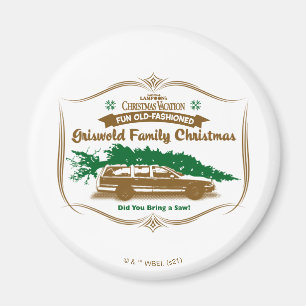 Roligt Gammal julhelg i Griswold-familjen Magnet