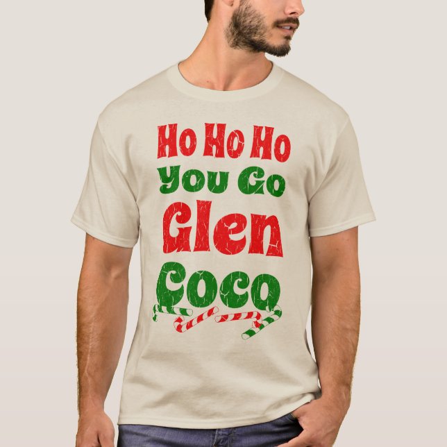 Roligt går du den roliga T skjortan för GlenCoco Tee (Framsida)