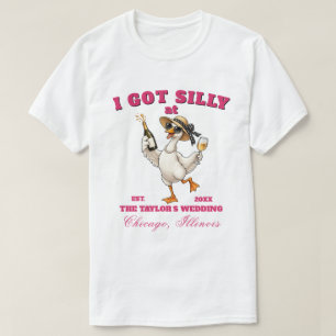Roligt gåsbröllopspresent Brudtärnafestpresent Brö T Shirt