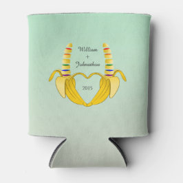 Roligt Gay Banana Heart Wedding Favor