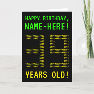 Roligt, Geeky, Nerdy "39 ÅR GAMLA!" Födelsedagskor Kort