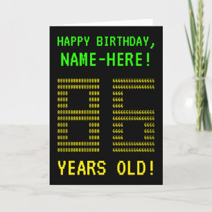 Roligt, Geeky, Nerdy "86 ÅR GAMLA!" Födelsedagskor Kort