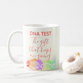 Roligt Genealogy DNA Test Gift som Behållor Ge Kaffemugg