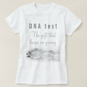 Roligt Genealogy DNA Test Gift som Behållor Ge T Shirt