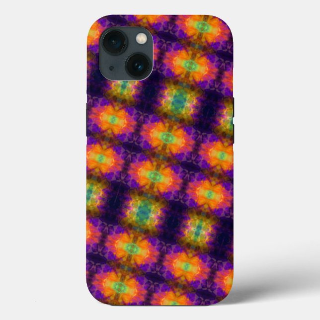 Roligt Geometric Colorful Mönster (Baksida)
