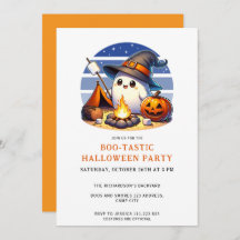 Roligt Ghost Boo-Tastic Halloween fest