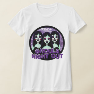 Roligt Ghouls Natt ut T Shirt