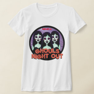 Roligt Ghouls Natt ut T Shirt
