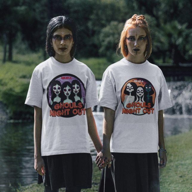 Roligt Ghouls Natt ut T Shirt (Skapare uppladdad)