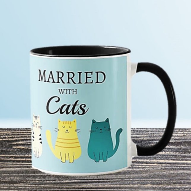 Roligt Gift Mugg, gift Cat Lover Mugg (Skapare uppladdad)