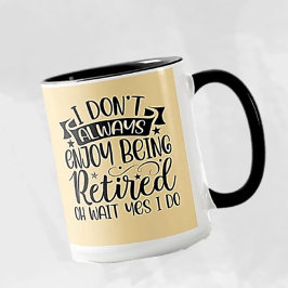 Roligt Gift! Retiree Coffee Mugg