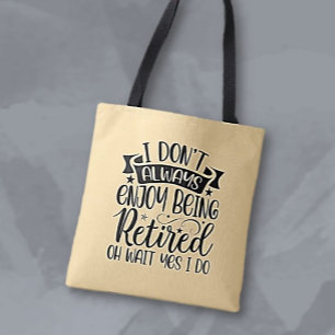 Roligt Gift! Retiree Laughs Tygkasse