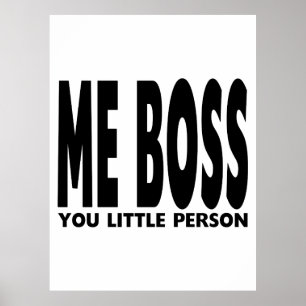 Roligt Gifts for Chefer : Me Chef You Little Perso Poster