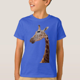 Roligt Giraffe-foto T-Shirt