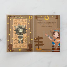 Roligt Girls du är ett barndagskort för en kvinna