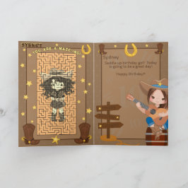 Roligt Girls du är ett barndagskort för en kvinna Kort