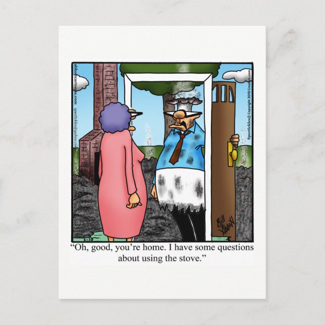 Roligt Glad årsdag Humor Postkort Vykort (Framsida)