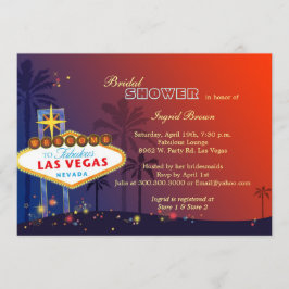 Roligt Glamous Las Vegas Möhippa Inbjudningar