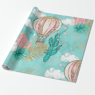 Roligt Glitter Desert Llama Presentpapper