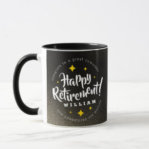 Roligt Glitter Stars Pension Nya Äventyr, Guld Mugg