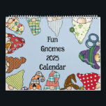 Roligt Gnomes 2025 Family Friendly Kalender<br><div class="desc">Ge dig ett leende varje månad med den här fina Roligten Gnomes 2025 Calendar! Den här kalendern har ett stort antal skumma, familjevänliga gnomer som är klädda i färgstarka konfektioner och är en perfekt för att ge dig en lekfull beröring hemma, på kontoret eller i klassrummet. Varje sida är fylld...</div>