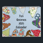 Roligt Gnomes 2025 Family Friendly Kalender<br><div class="desc">Ge dig ett leende varje månad med den här fina Roligten Gnomes 2025 Calendar! Den här kalendern har ett stort antal skumma, familjevänliga gnomer som är klädda i färgstarka konfektioner och är en perfekt för att ge dig en lekfull beröring hemma, på kontoret eller i klassrummet. Varje sida är fylld...</div>