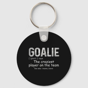 Roligt Goalie Gear Goalkeeper Definition Soccer Ho Nyckelring