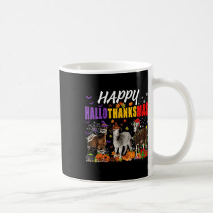 Roligt Goats Mummy Pilgrim Santa Costume Lycklig H Kaffemugg