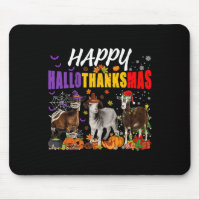 Roligt Goats Mummy Pilgrim Santa Costume Lycklig H