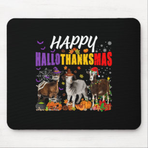 Roligt Goats Mummy Pilgrim Santa Costume Lycklig H Musmatta