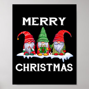 Roligt God jul-familjen som matchar Julafton nytt Poster