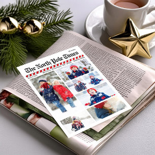 Roligt God jul Fotokollage Julkort